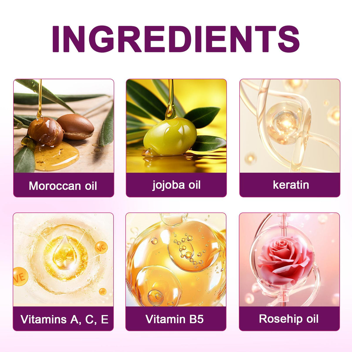 ✨Silky Smooth Hair Capsules