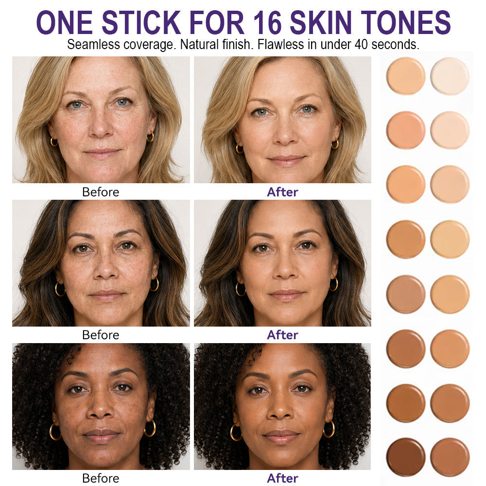🔥Final 2 Hour BUY 1 GET 1 FREE! 🔥 Color Changing Foundation Stick