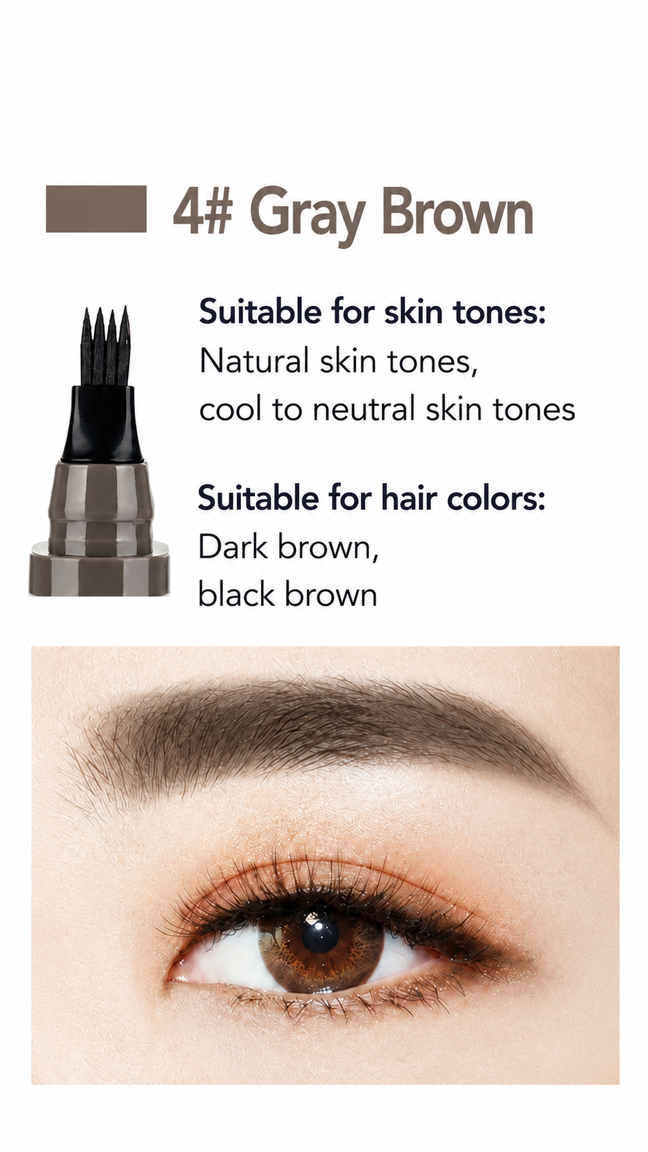 Gray brown