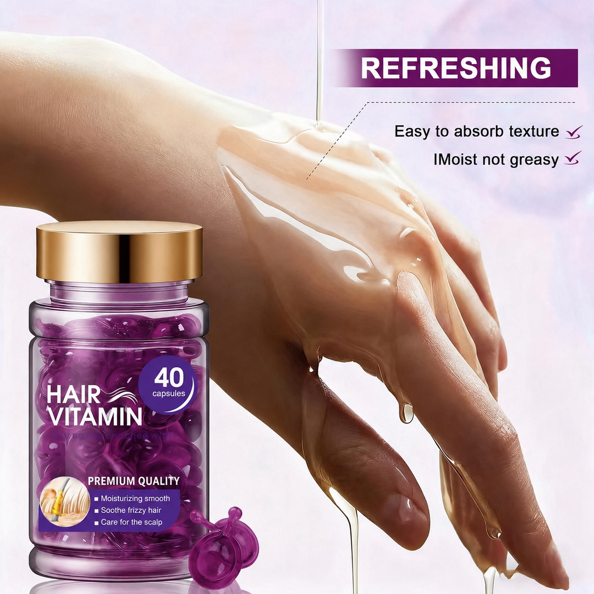 ✨Silky Smooth Hair Capsules